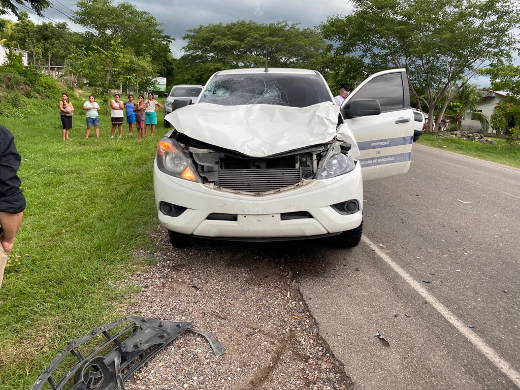 Viceministro de Salud, Roberto Cosenza se accidenta e impacta su vehículo contra un caballo Viceministro de Salud, Roberto Cosenza se accidenta e impacta su vehículo contra un caballo