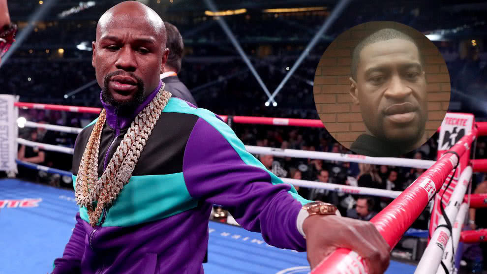 El exboxeador Floyd Mayweather pagará los funerales de  George Floyd.