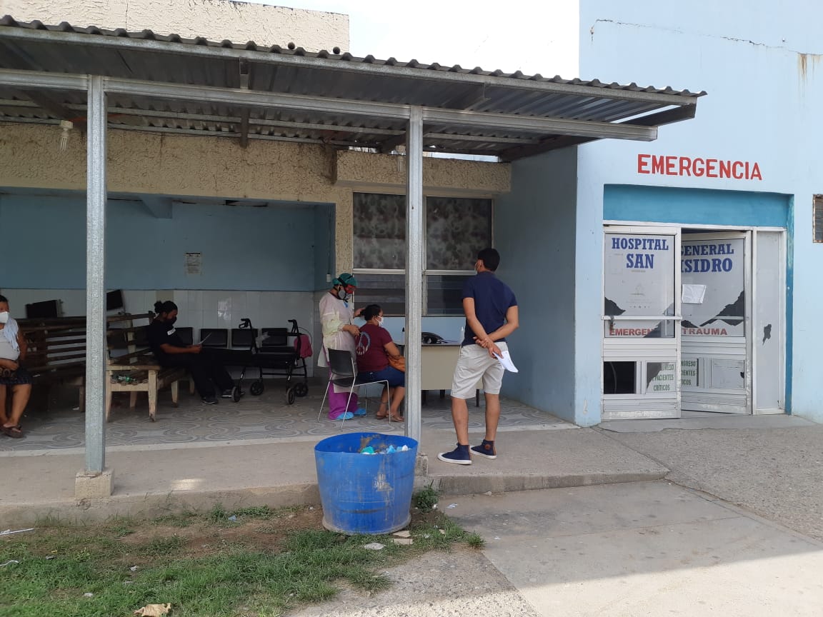 FONAC  realiza  inspecciones en el Hospital San Isidro de  Tocoa, Colón