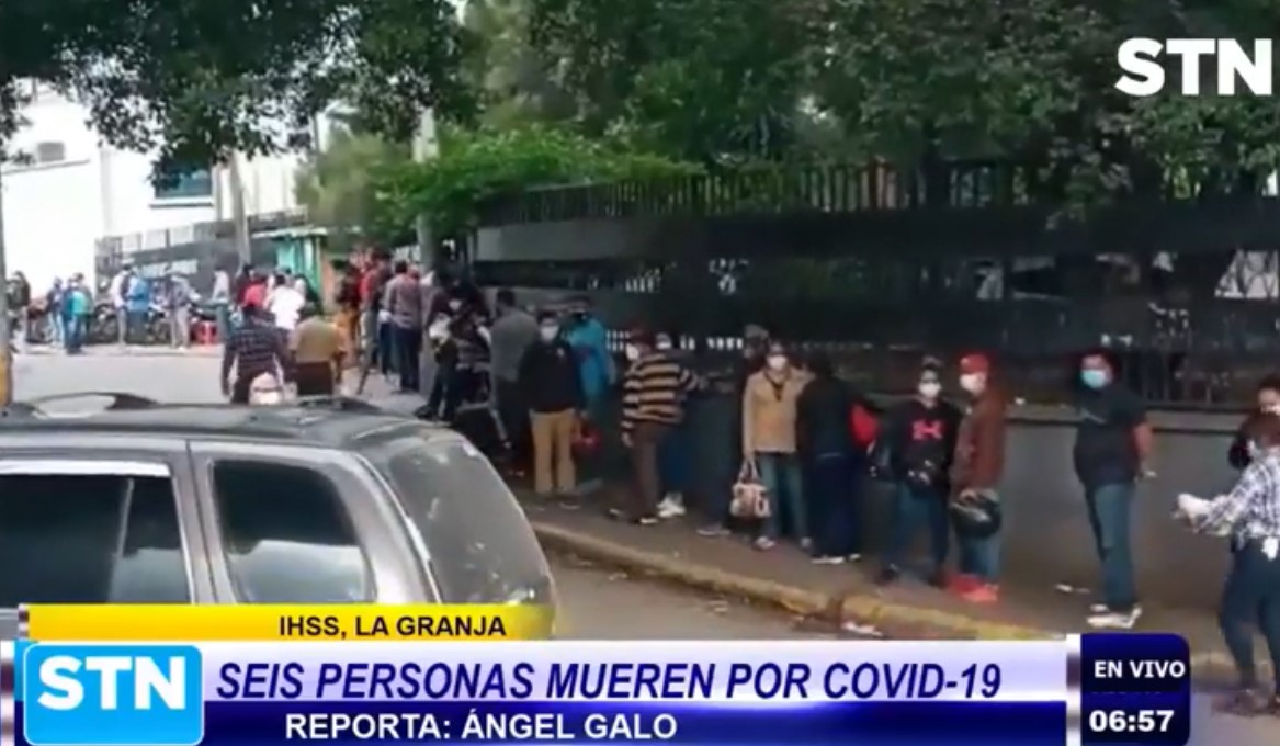 Al menos 6 fallecidos por covid-19 registra en las últimas 24 horas el IHSS de la Granja Al menos 6 fallecidos por covid-19 registra en las últimas 24 horas el IHSS de la Granja