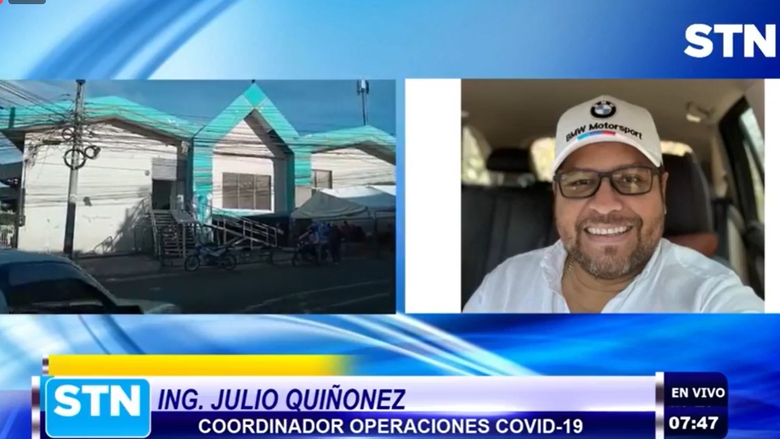 Julio Quiñonez: «Más de 30, 000 pacientes se han atendido en los centros de Triaje» Julio Quiñonez: «Más de 30, 000 pacientes se han atendido en los centros de Triaje»