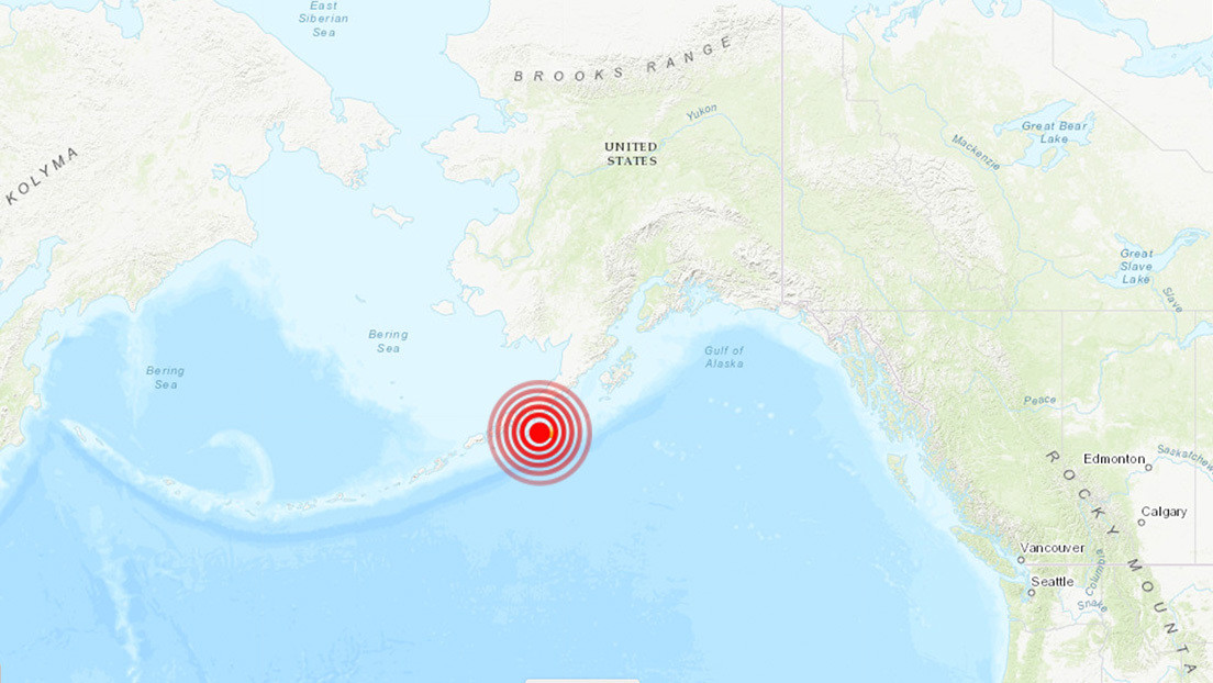 Se registra un sismo de 7,8 cerca de las costas de Alaska