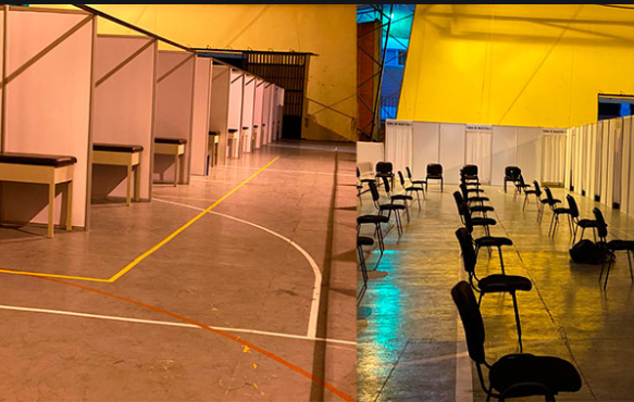 En Choluteca: Listo triaje para sospechosos de COVID-19 en centro La Colmena En Choluteca: Listo triaje para sospechosos de COVID-19 en centro La Colmena