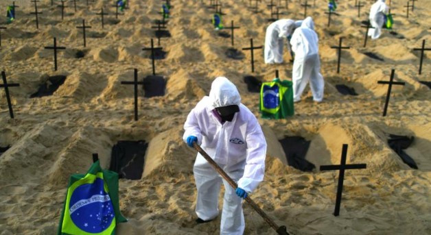 Brasil supera los 1,6 millones de casos de coronavirus y registra cerca de 65.000 muertes Brasil supera los 1,6 millones de casos de coronavirus y registra cerca de 65.000 muertes