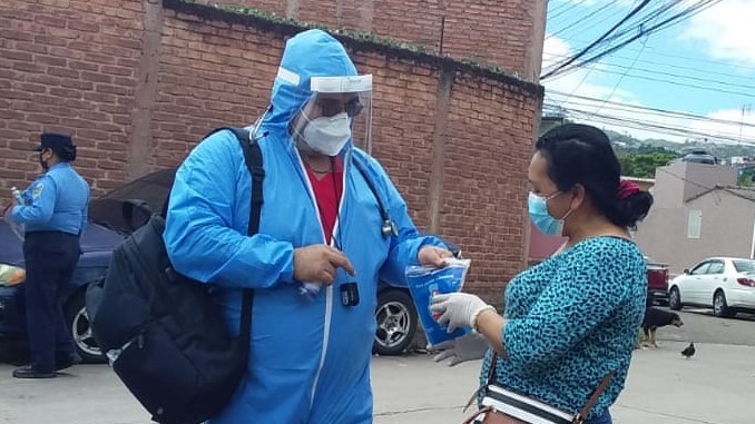 Unidos Gobierno y alcaldías: Fuerza Honduras inicia masificación de centros de triaje y brigadas médicas en municipios