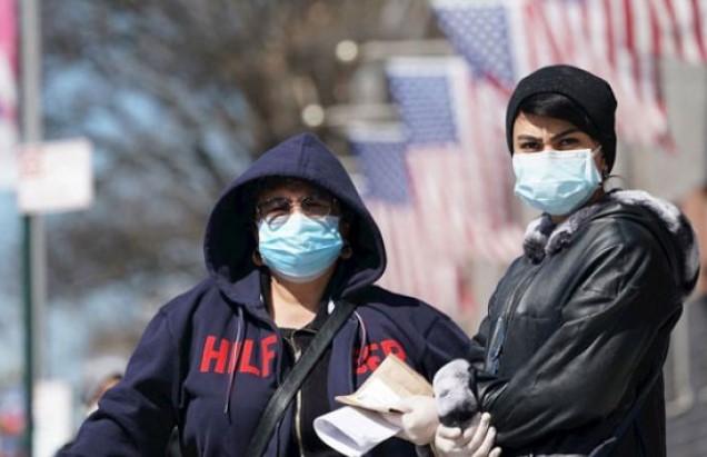 Estados Unidos reportó más de 59.000 casos de coronavirus el domingo