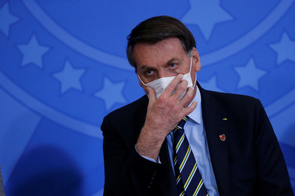 El presidente de Brasil, Jair Bolsonaro, da positivo por covid-19 El presidente de Brasil, Jair Bolsonaro, da positivo por covid-19