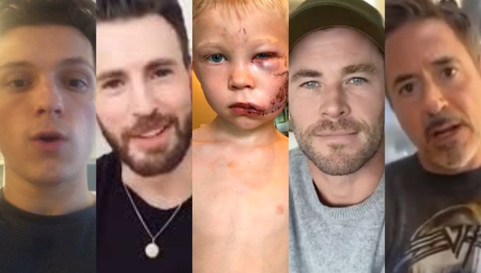 Iron Man le promete algo especial al niño que salvó a su hermana del ataque de un perro