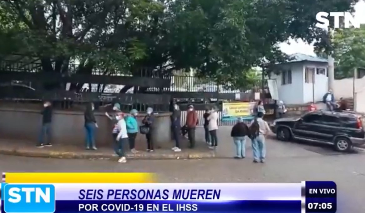 Mueren otras seis personas por Covid-19 en el IHSS de la Granja Mueren otras seis personas por Covid-19 en el IHSS de la Granja