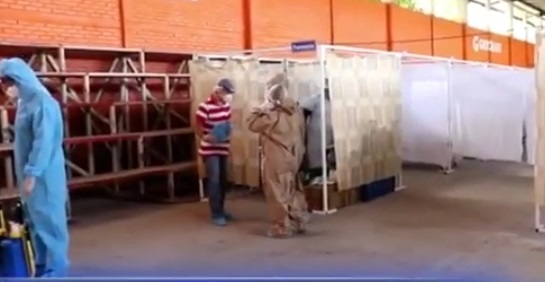 Habilitan centro de triaje en San Lorenzo, Valle