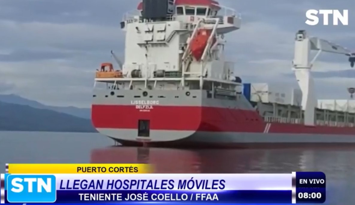 ¡Termino la espera! Buque que trae «Hospitales Móviles» comprados en Turquía llega  a Honduras