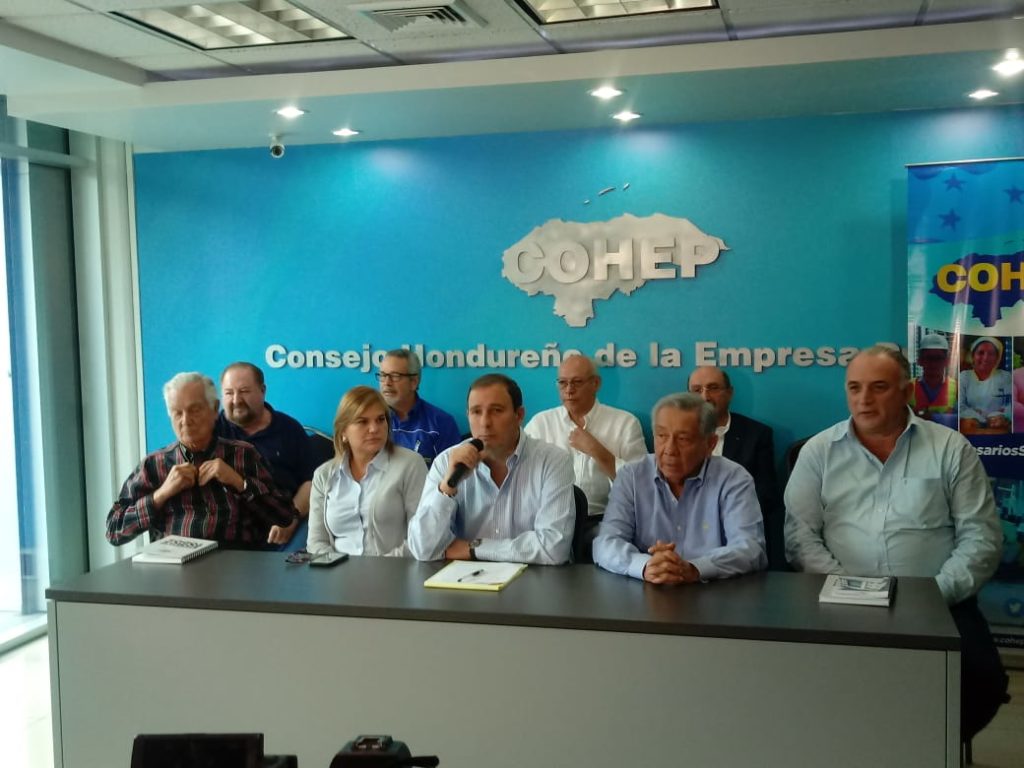 Coordinadora del Cohdesse:  Cohep volverá a Sinager  