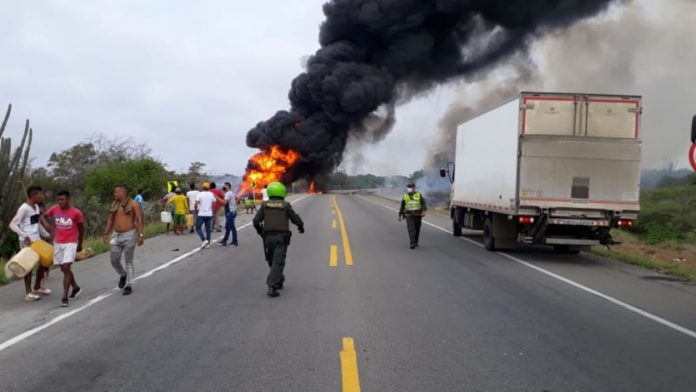 Sobreviviente de la explosión del camión cisterna en Colombia: “Vi el infierno de cerca” Sobreviviente de la explosión del camión cisterna en Colombia: “Vi el infierno de cerca”