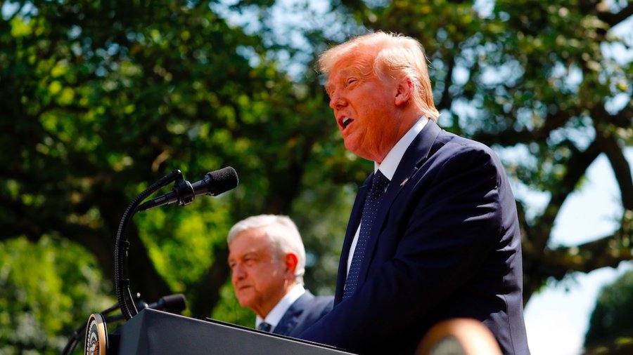 Donald Trump: «Jamás había sido tan estrecha la relación México-EE.UU. como ahora» Donald Trump: «Jamás había sido tan estrecha la relación México-EE.UU. como ahora»