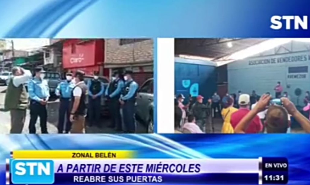 Anuncian reapertura para este miércoles del Mercado Zonal Belén Anuncian reapertura para este miércoles del Mercado Zonal Belén