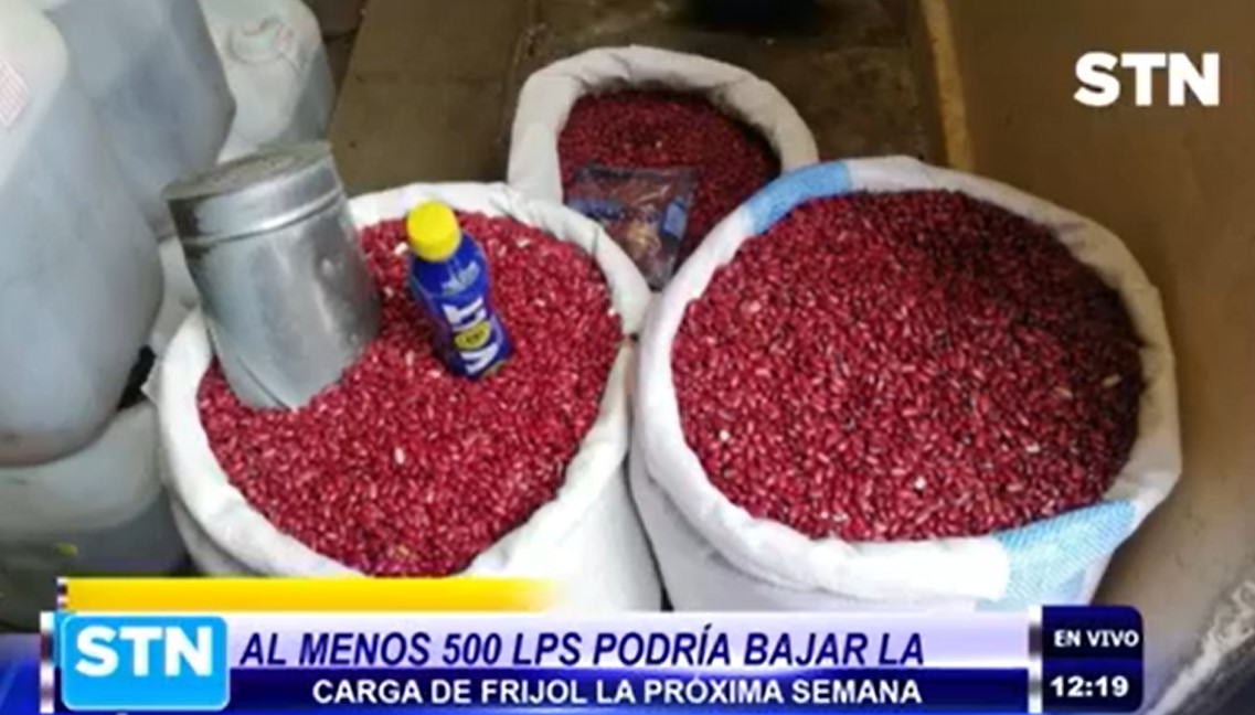 Al menos L. 500 podría bajar la carga de frijoles la próxima semana