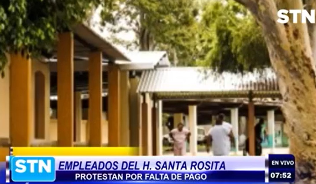 ¡Por falta de pago! Empleados del Psiquiátrico Santa Rosita realizan protesta