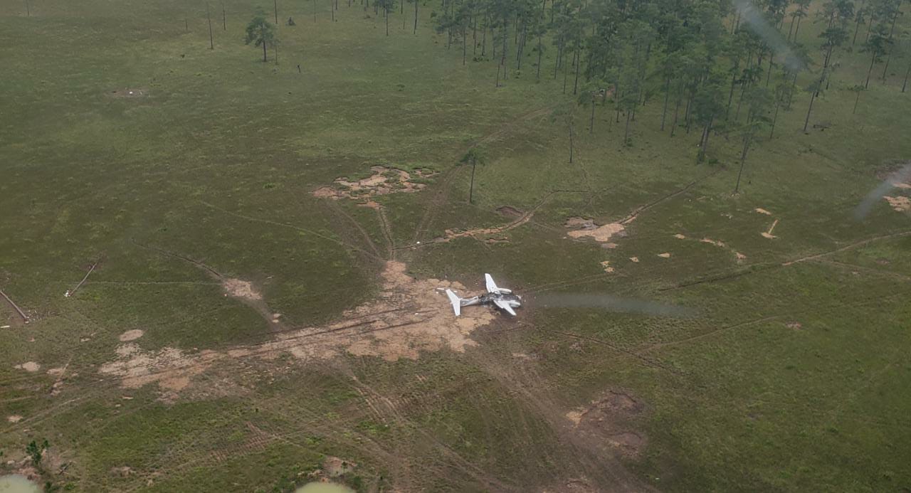 Inhabilitación área clandestina de aterrizaje en Brus Laguna