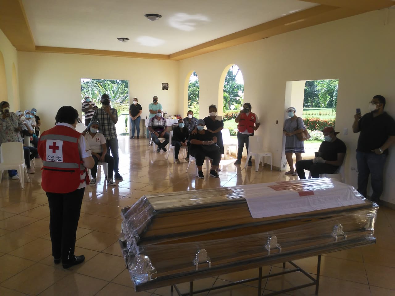 Muere primer miembro de La Cruz Roja Hondureña por el COVID-19