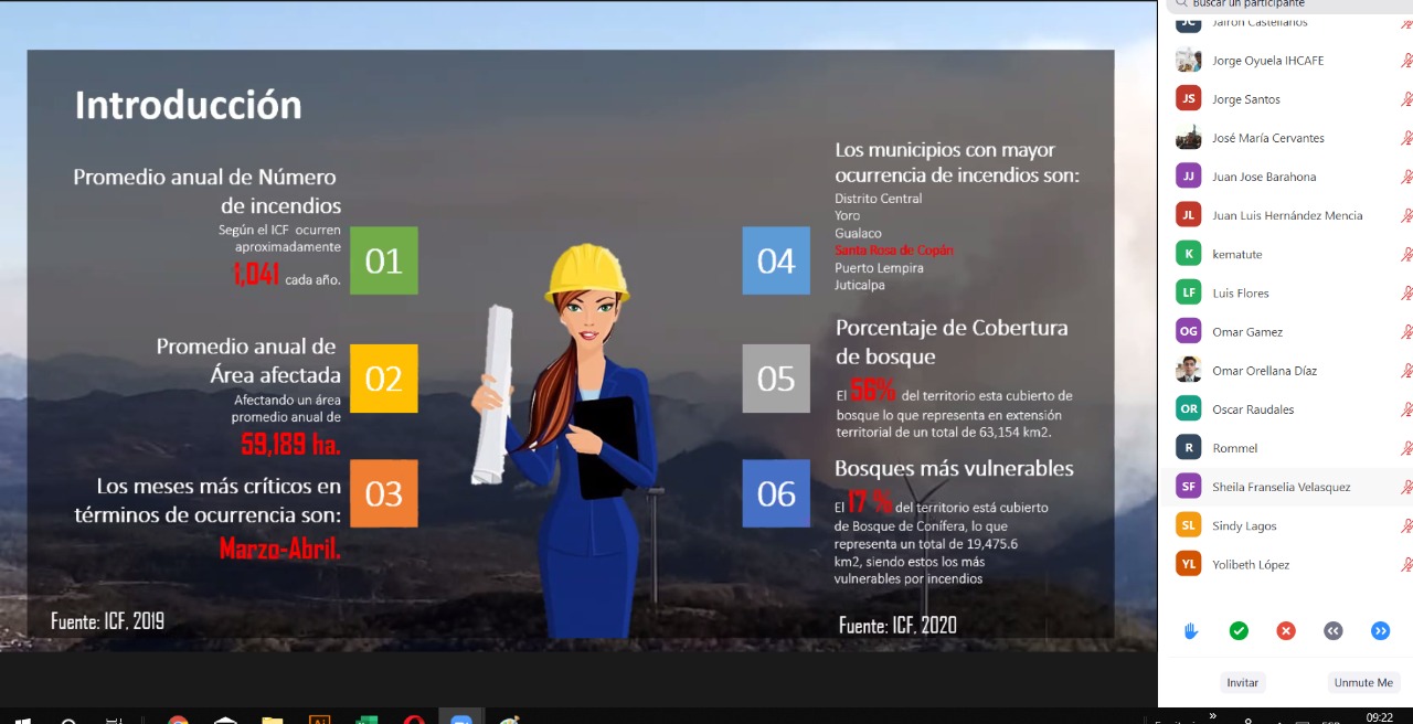 Presentan sistema»SMART-Fire» el cual sirve para detectar incendios forestales