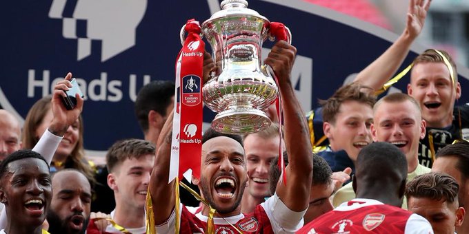 Arsenal campeón de la FA Cup y su celebración se volvió tendencia Arsenal campeón de la FA Cup y su celebración se volvió tendencia