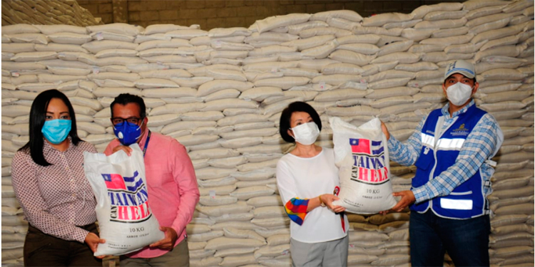 Sedis informa que entregará 6.6 millones de libras de arroz donado por China-Taiwán