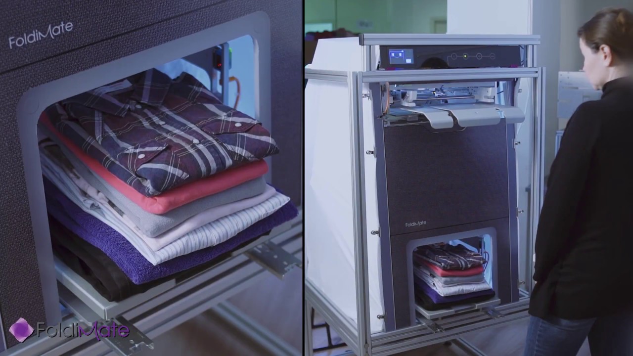 FoldiMate: La máquina que dobla la ropa en 5 segundos - Maestros