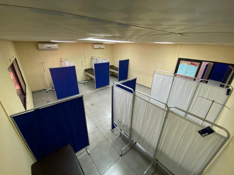 Inauguran Centro de Triaje en las instalaciones del INFOP en la zona norte Inauguran Centro de Triaje en las instalaciones del INFOP en la zona norte