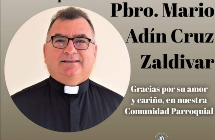 Fallece el sacerdote  Mario Adín Cruz por sospecha de Covid 19 en La Ceiba