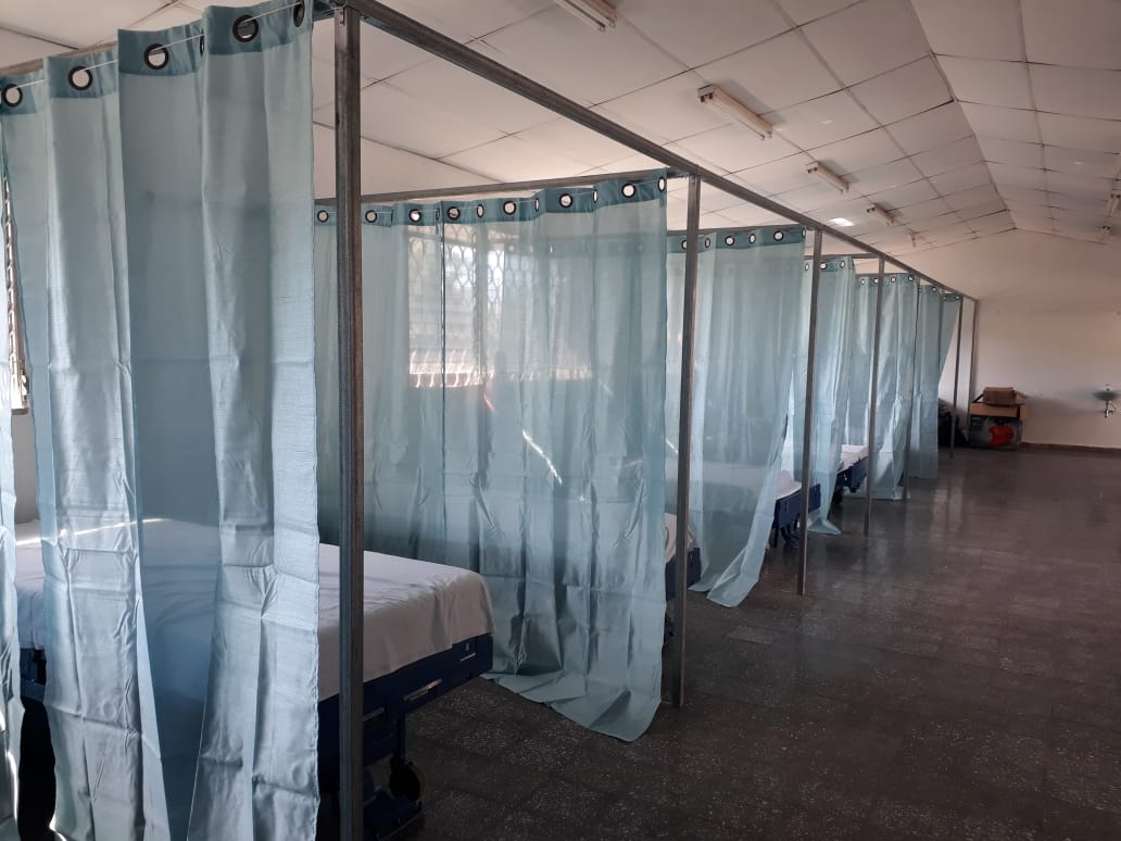 Habilitan nuevo centro de triaje para pacientes covid-19 en Valle de Ángeles, FM Habilitan nuevo centro de triaje para pacientes covid-19 en Valle de Ángeles, FM