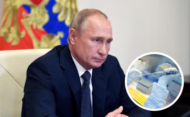 Putin anuncia que una de sus hijas se ha vacunado con la vacuna rusa contra el coronavirus