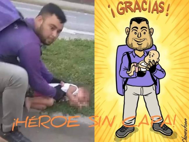 Hondureño que se convirtió en héroe fue destacado en Univisión Hondureño que se convirtió en héroe fue destacado en Univisión