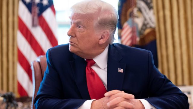 Donald Trump alardea que si pierde ante Biden se ira de EEUU