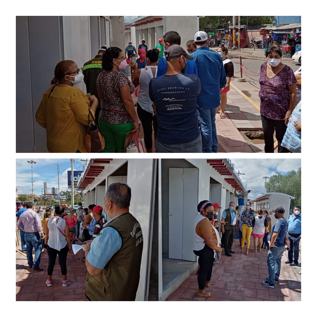Vendedores del sector informal en las afueras del HE, tendrán nuevos puestos de venta en plaza comercial
