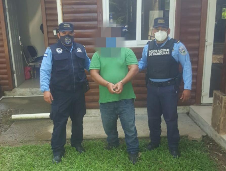 ¡Capturan a un pedófilo! Acusado de violar a una niña en Corinto, Cortés