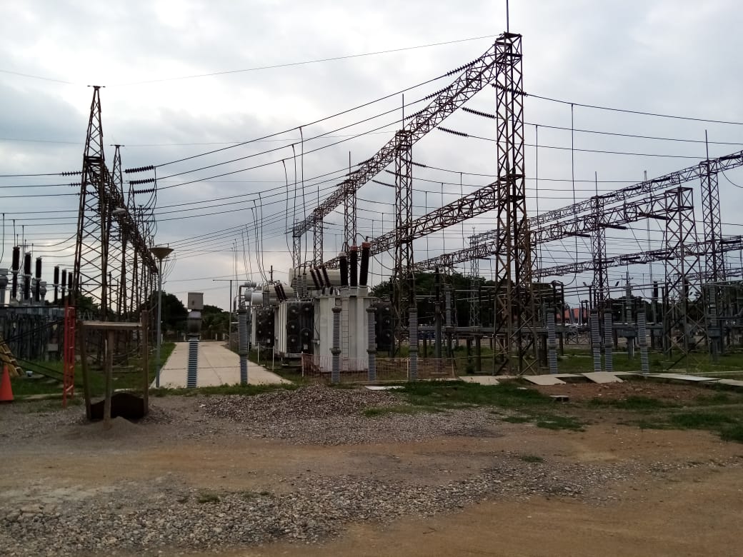 ENEE Realiza últimos trabajos para Habilitar  transformador de potencia en Subestación Progreso