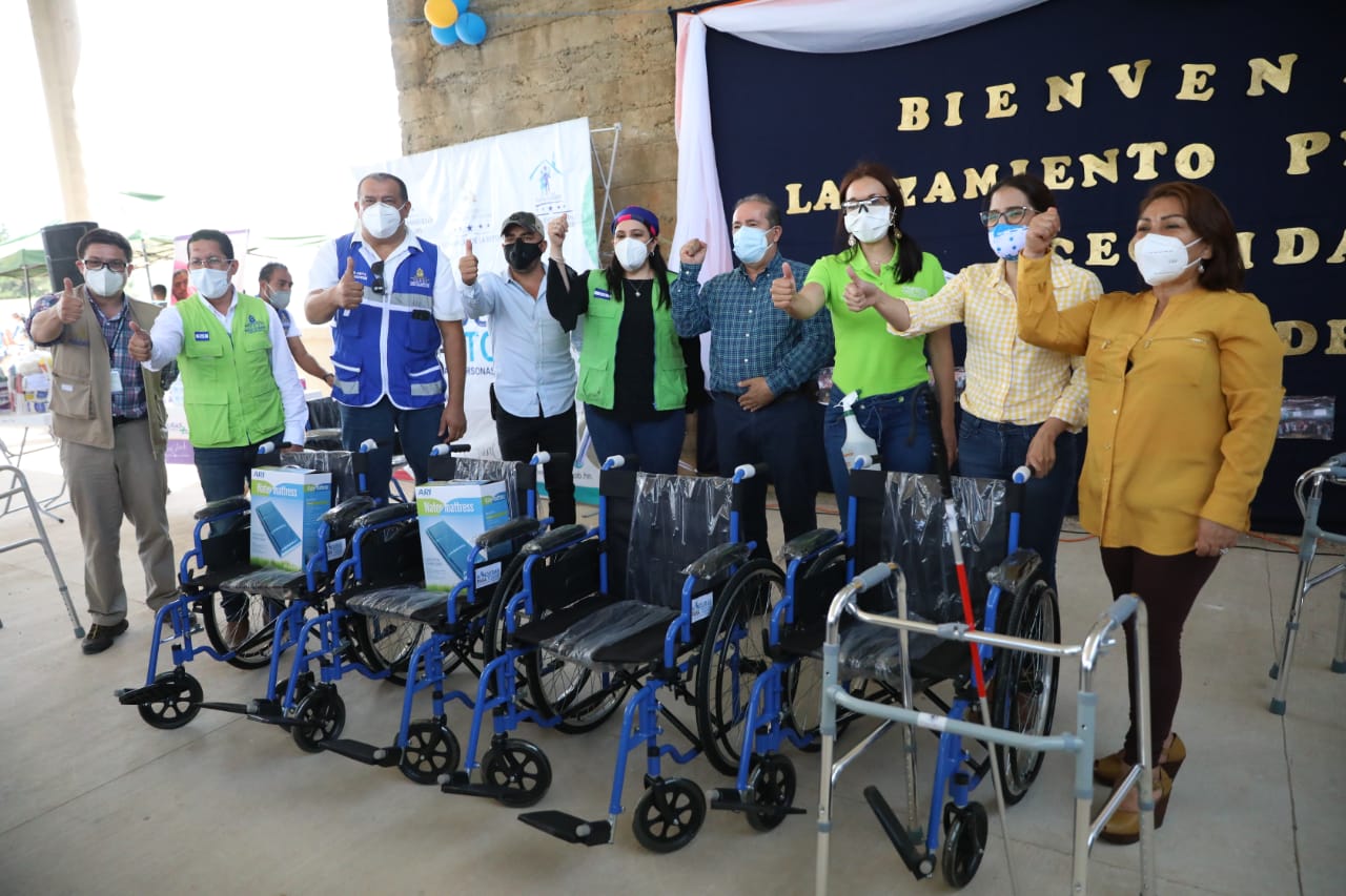 Gobierno beneficia con entregas de ayuda  ‘Casa a Casa’ a personas vulnerables de Mercedes, Ocotepeque