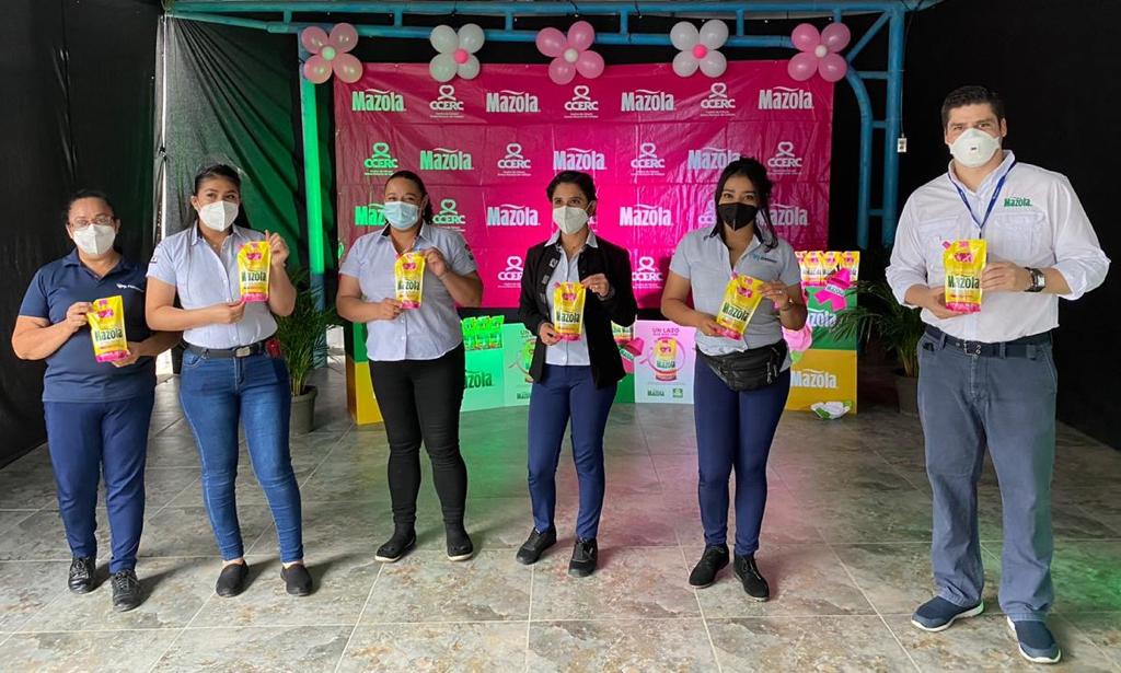 Mazola realiza el lanzamiento de la campaña “Un lazo que nos une” en apoyo a la lucha contra el Cáncer