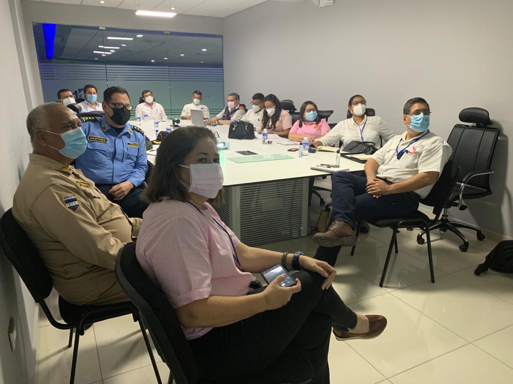 Policía Nacional y autoridades de SINAGER estudian reapertura económica gradual.