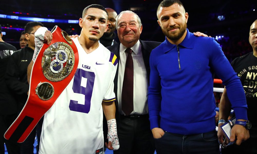 Más de 37 millones de lempiras ganará el hondureño Teófimo López en su combate contra Vasyl Lomachenko