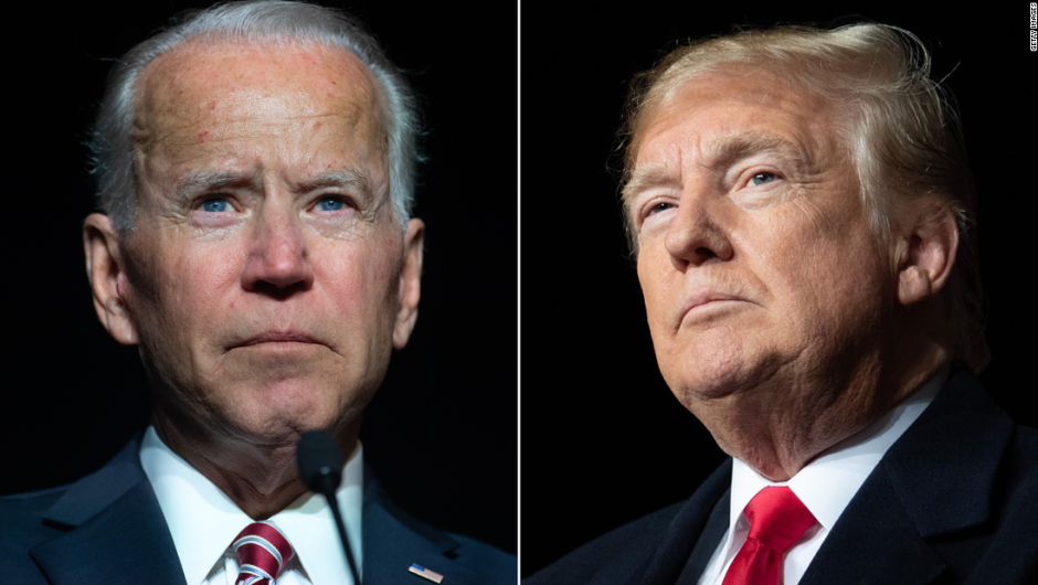 Fuerte contraste entre Donald Trump y Joe Biden que mostró el duelo de foros