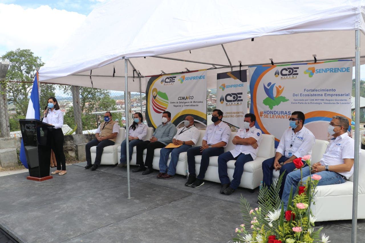 «Honduras Se Levanta» en Occidente se beneficiarán a más de 18 mil emprendedores y Mipymes 