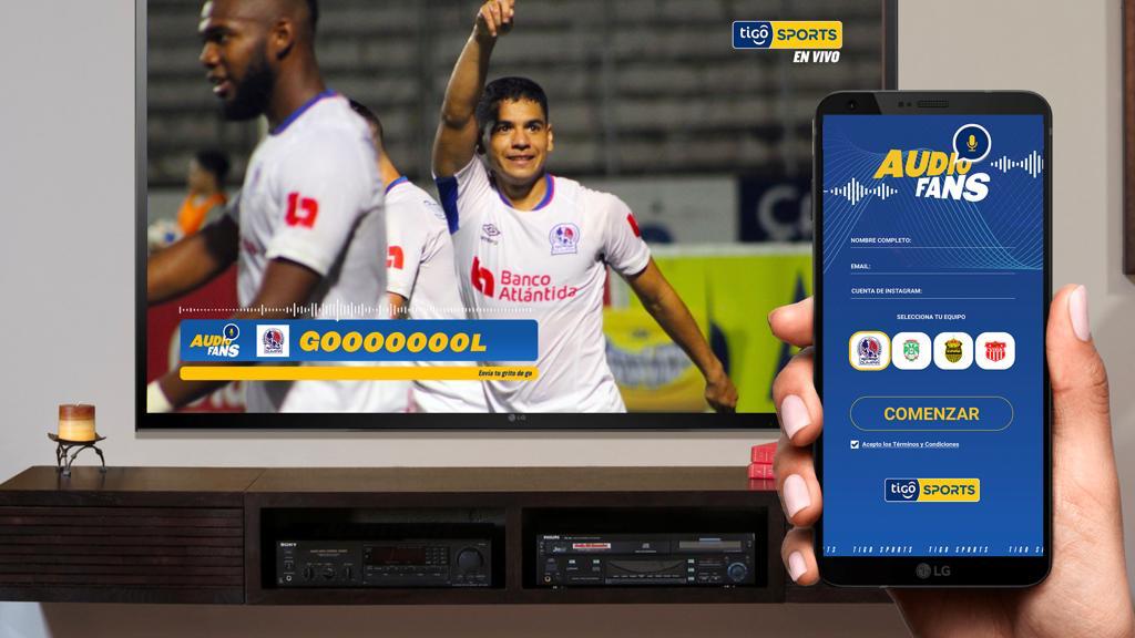 Tigo Sports le acerca a su Liga favorita con la plataforma “AudioFans”
