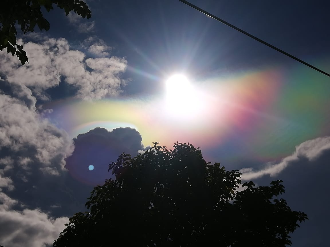 Extraño fenómeno es captado en los cielos de Tegucigalpa