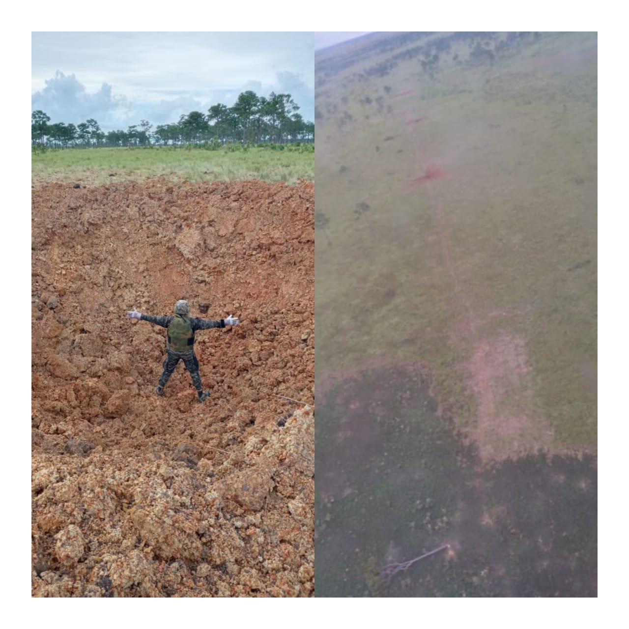 Inhabilitan narcopista en el sector de La Laguna de Rapola, Gracias a Dios