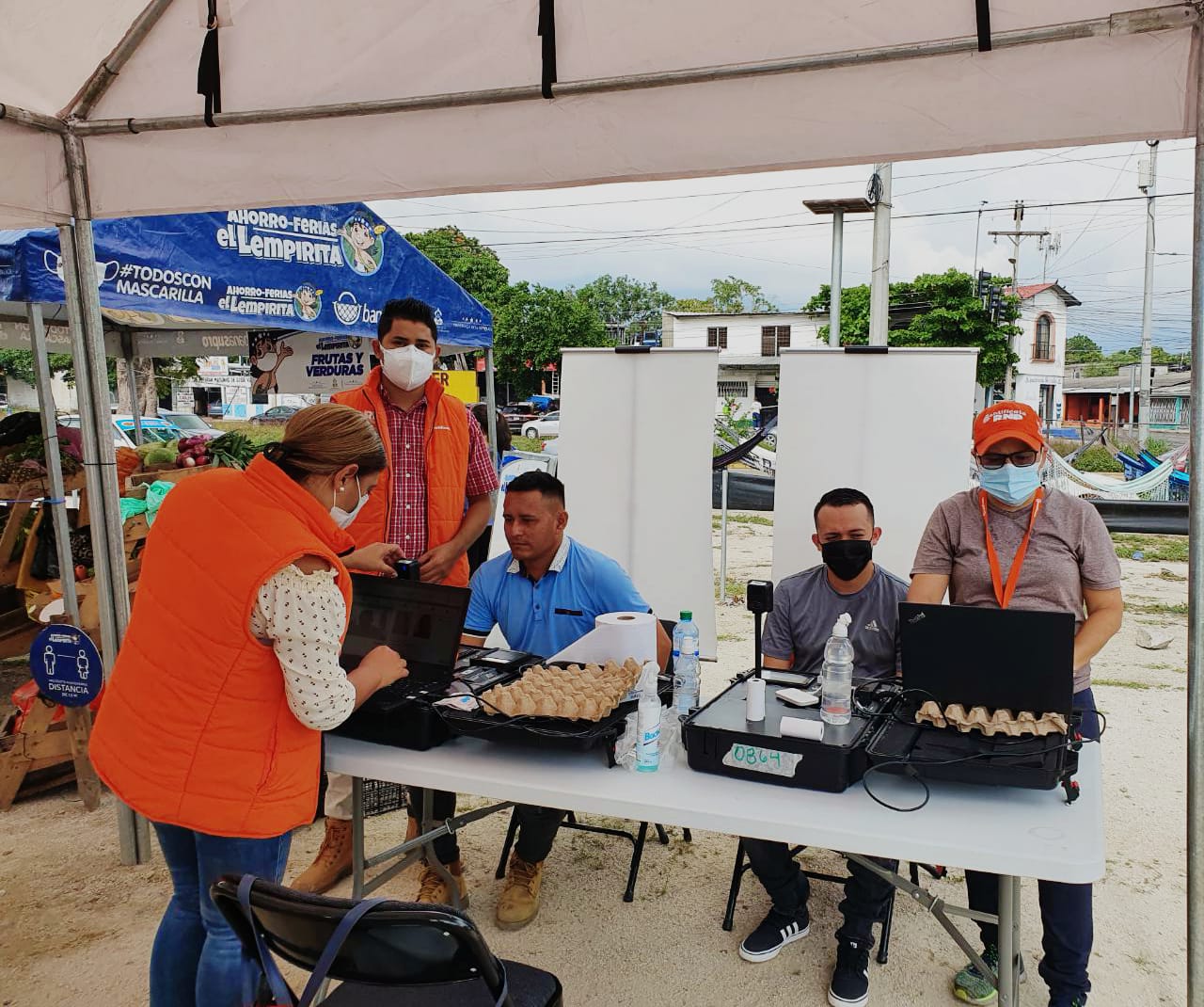 BANASUPRO y Ahorro Ferias «El Lempirita» abren sus puertas al enrolamiento