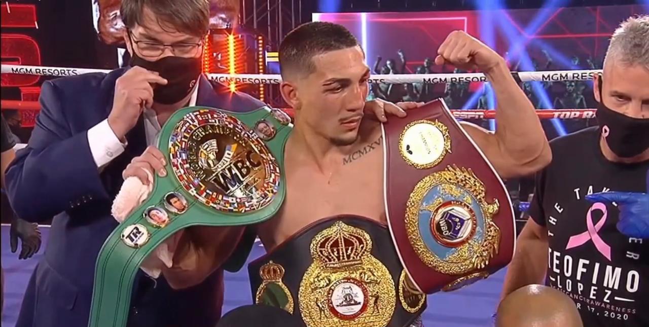 Personalidades rinden el sombrero al campeón mundial Teófimo López