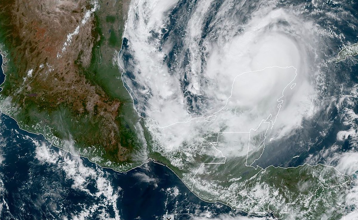 El huracán Delta baja a categoría 1 y volverá a fortalecerse rumbo a EEUU