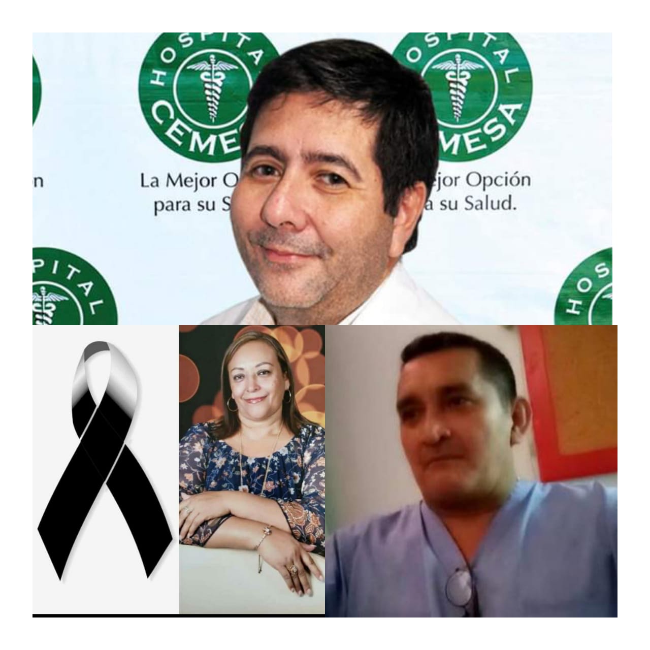 Mueren tres héroes de primera línea por Covid-19 en este día Mueren tres héroes de primera línea por Covid-19 en este día