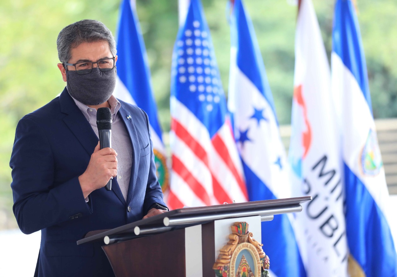 Mandatario hondureño asegura que en esta pandemia se necesita trabajar más por la seguridad del país